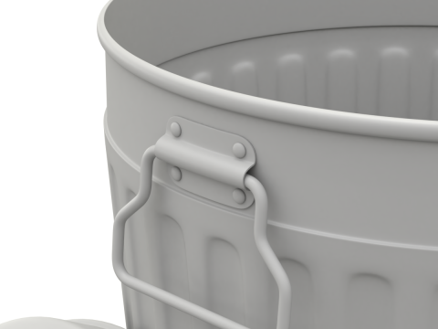 Garbage Can 3D-Modell