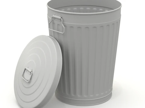 Tong sampah Model 3D