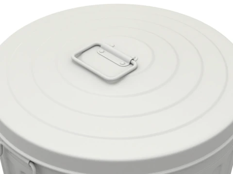 Tong sampah Model 3D