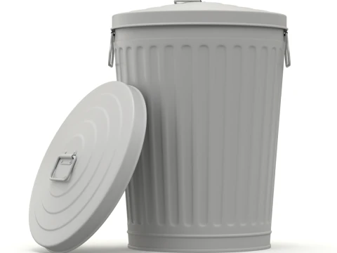 Tong sampah Model 3D