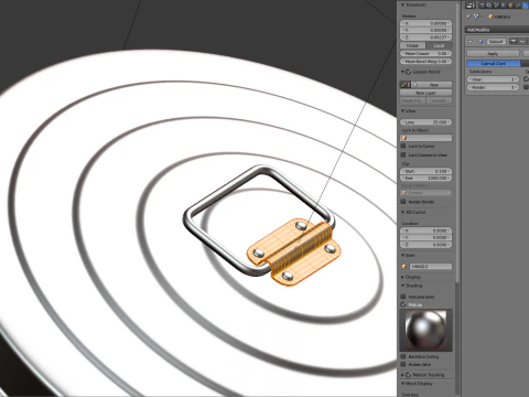 Tong sampah Model 3D