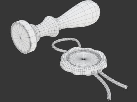 Seal Stamp 3D Model