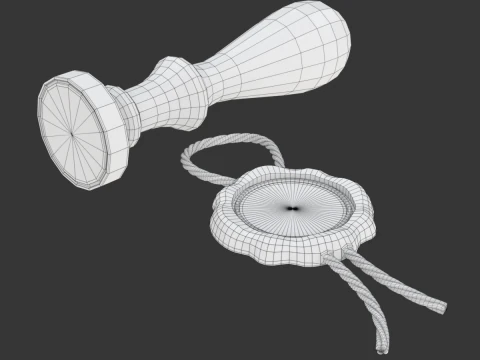 Seal Stamp 3D Model