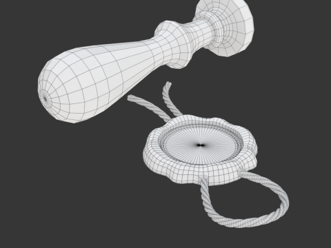Seal Stamp 3D Model