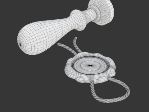 Seal Stamp 3D Model