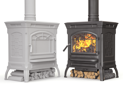 Wood Burning Stove 3D मॉडल