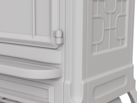 Wood Burning Stove 3D मॉडल