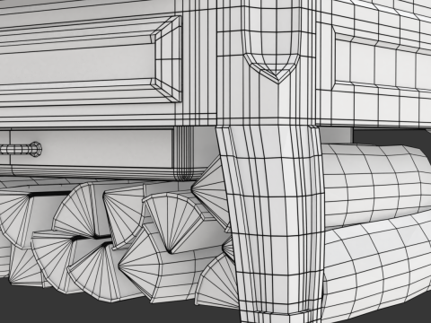 Wood Burning Stove 3D मॉडल