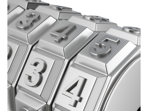 Combination Code Mechanism Modello 3D