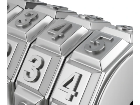 Combination Code Mechanism 3D Model