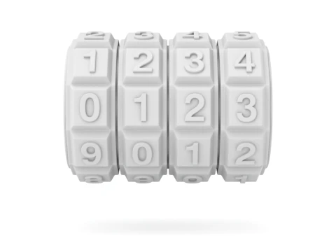 Combination Code Mechanism 3D Model
