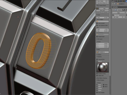 Combination Code Mechanism 3D Model