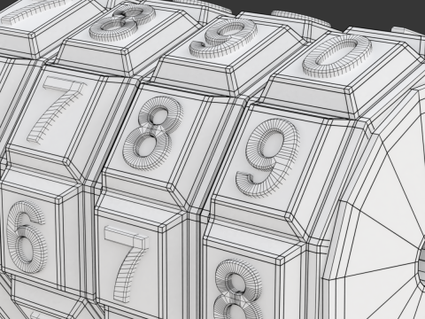 Combination Code Mechanism Modello 3D