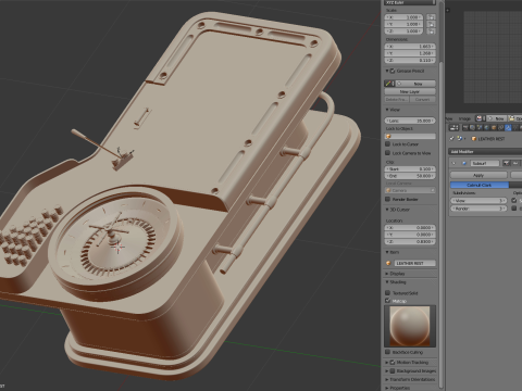American and European Roulette Table Modelo 3D