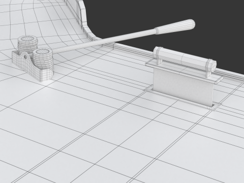 American and European Roulette Table Modelo 3D
