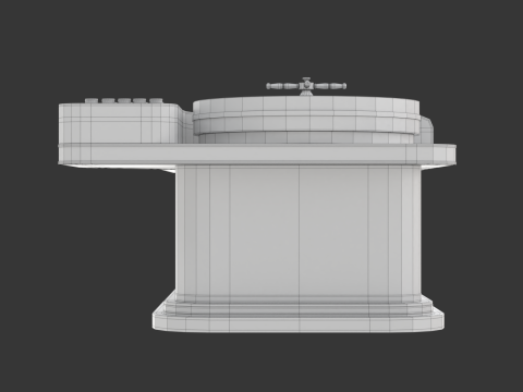 American and European Roulette Table Modelo 3D