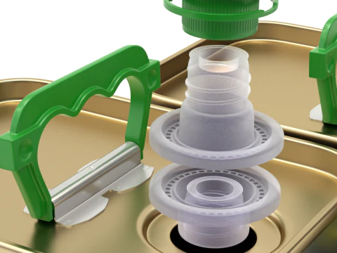 Olive Oil Can 5L 3D Model