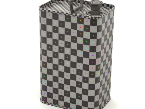 Olive Oil Can 5L 3D 模型