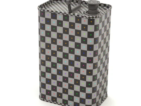 Olive Oil Can 5L 3D Model