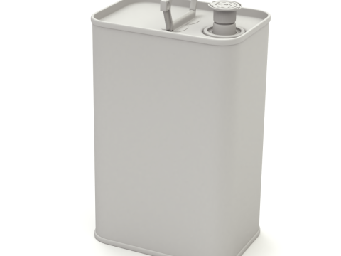 Olive Oil Can 5L 3D 模型