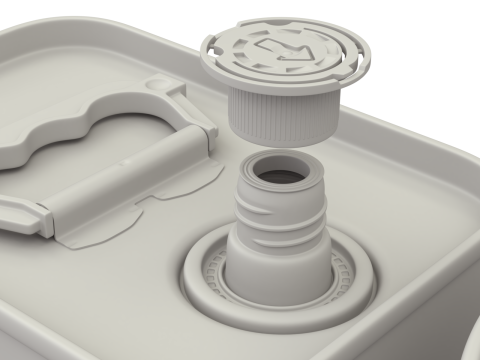 Olive Oil Can 5L 3D 模型