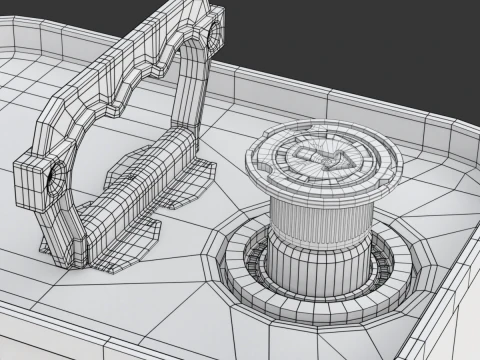 Olive Oil Can 5L 3D Model