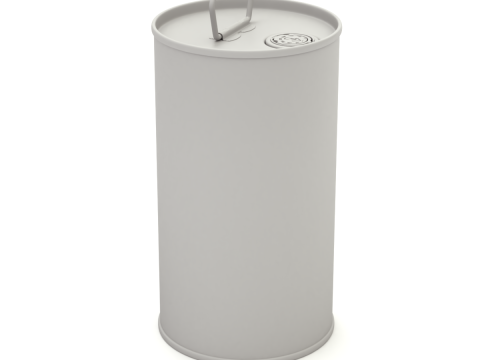 Olive Oil Can 5L round Modelo 3D