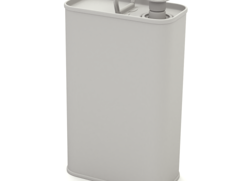 Olive Oil Can 3L Model 3D