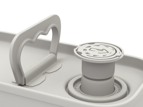 Olive Oil Can 3L Model 3D