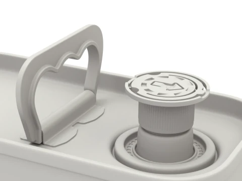 Olive Oil Can 3L 3D Model