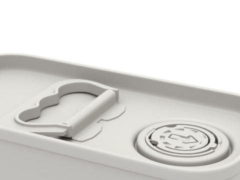Olive Oil Can 3L Model 3D