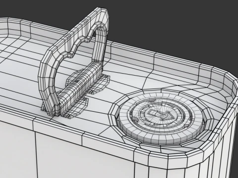 Olive Oil Can 3L 3D Model