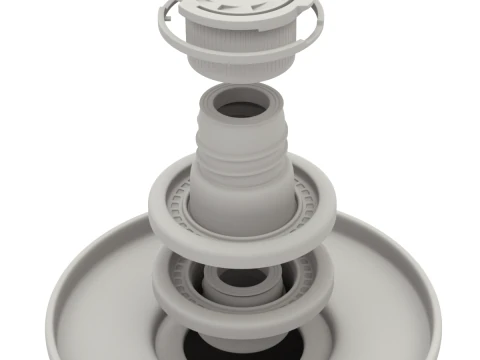 Olive Oil Can 1L 3D Model