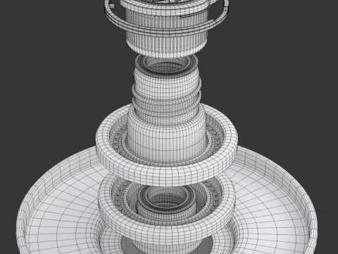 Olive Oil Can 1L Model 3D
