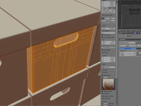 Warehouse Trolley with Storage Boxes 3D Model