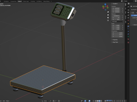 Warehouse Scale 3D मॉडल
