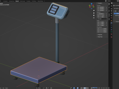 Warehouse Scale 3D मॉडल