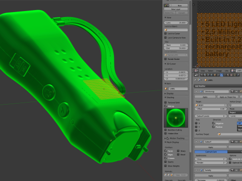 Teaser Model 3D