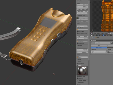 ティーザー 3Dモデル