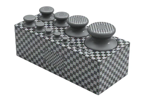 Set peso di calibrazione Modello 3D