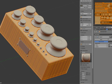 Set peso di calibrazione Modello 3D
