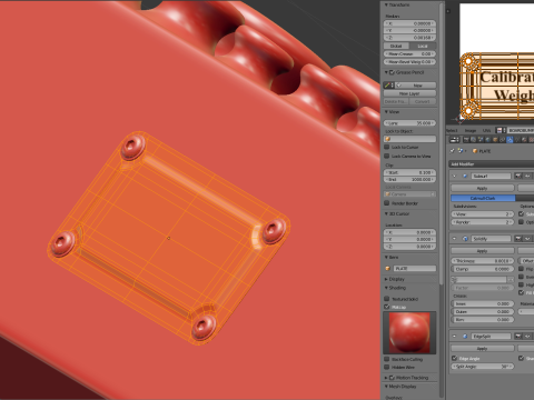 Calibration Weight Set 3D Model