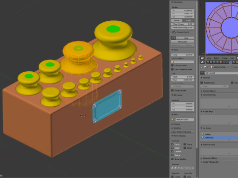 Set peso di calibrazione Modello 3D