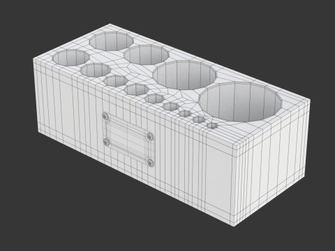 Calibration Weight Set 3D Model