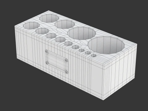 Set peso di calibrazione Modello 3D