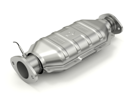 Catalytic Converter Modello 3D