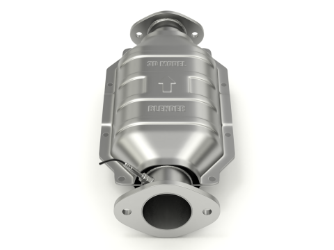 Catalytic Converter 3D Model