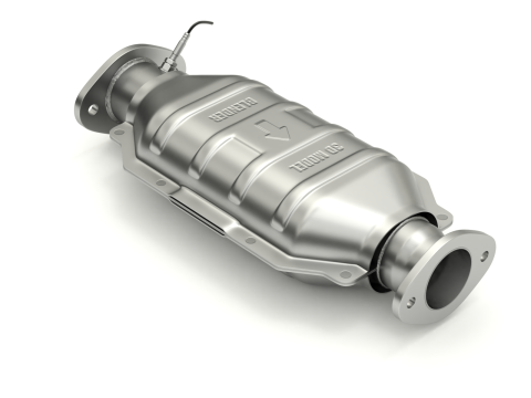 Catalytic Converter 3D Model