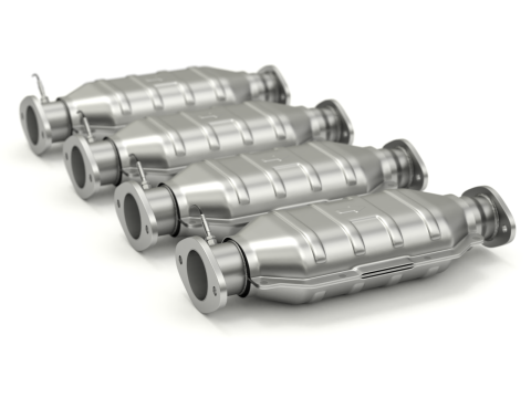 Catalytic Converter 3D Model