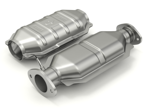 Catalytic Converter 3D Model